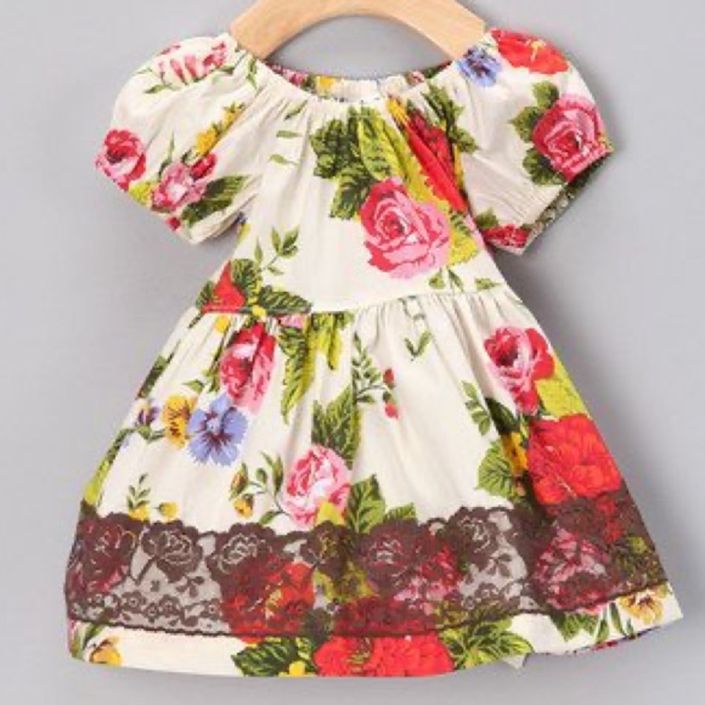 Matilda Jane rose peasant top-12’months